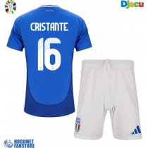 Italija Bryan Cristante #16 Domaci Dres za djecu EP 2024 Kratak Rukav (+ Kratke hlače)